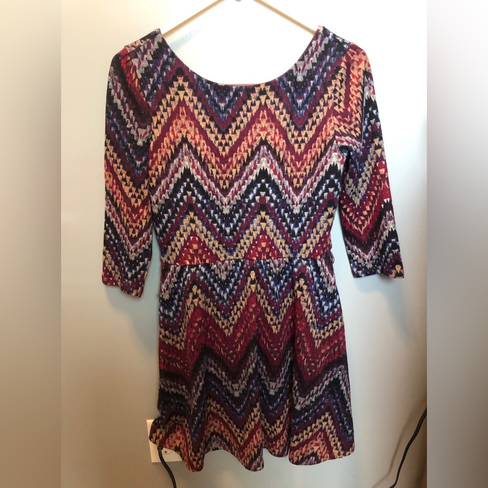 Lily Rose. Multicolored dress. Size M